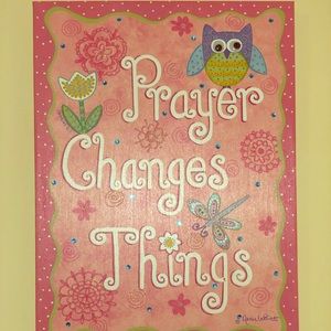 Hobby Lobby Prayer Changes Things Canvas Art